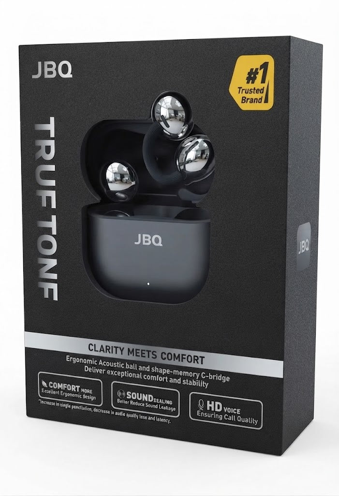 سماعات JBQ TRUE TONE اللاسلكية بتثبيت على الأذن