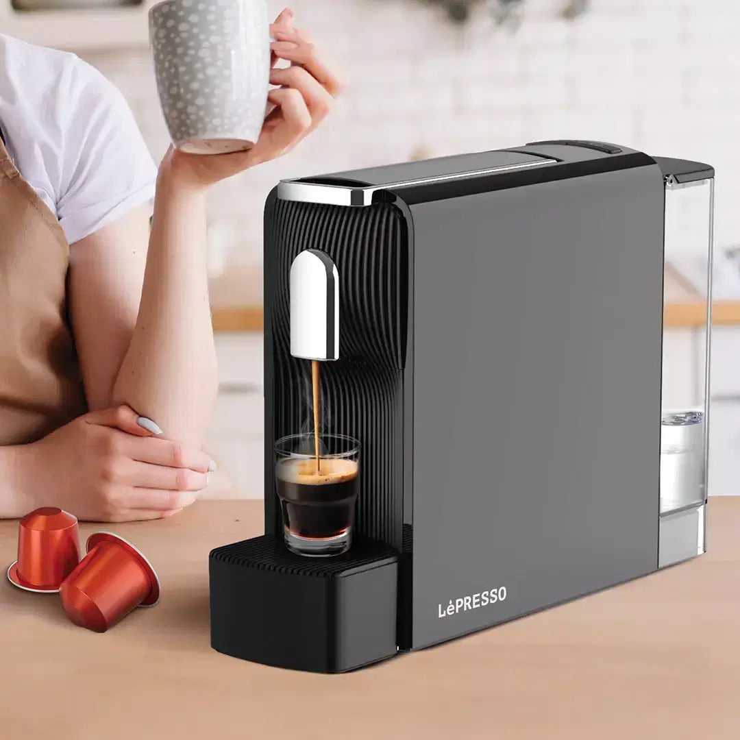 ماكينة إسبرسو بالكبسولات LePresso Baristo – متوافقة مع كبسولات Nespresso