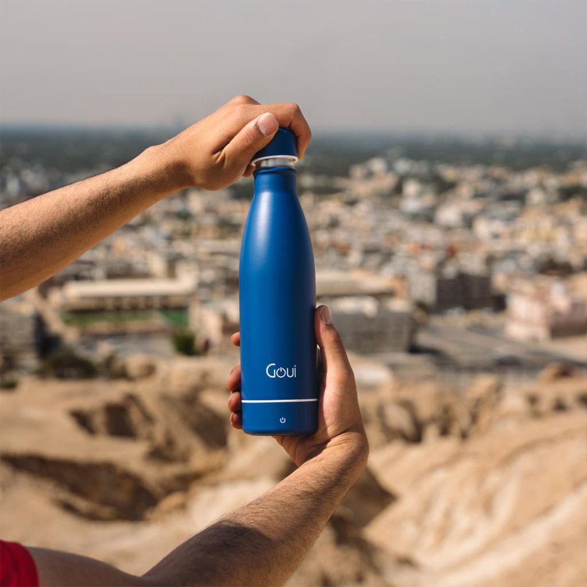 GOUI Loch Bottle Wireless Power Bank 6000mAh – Portable Bottle Design Multiple colors