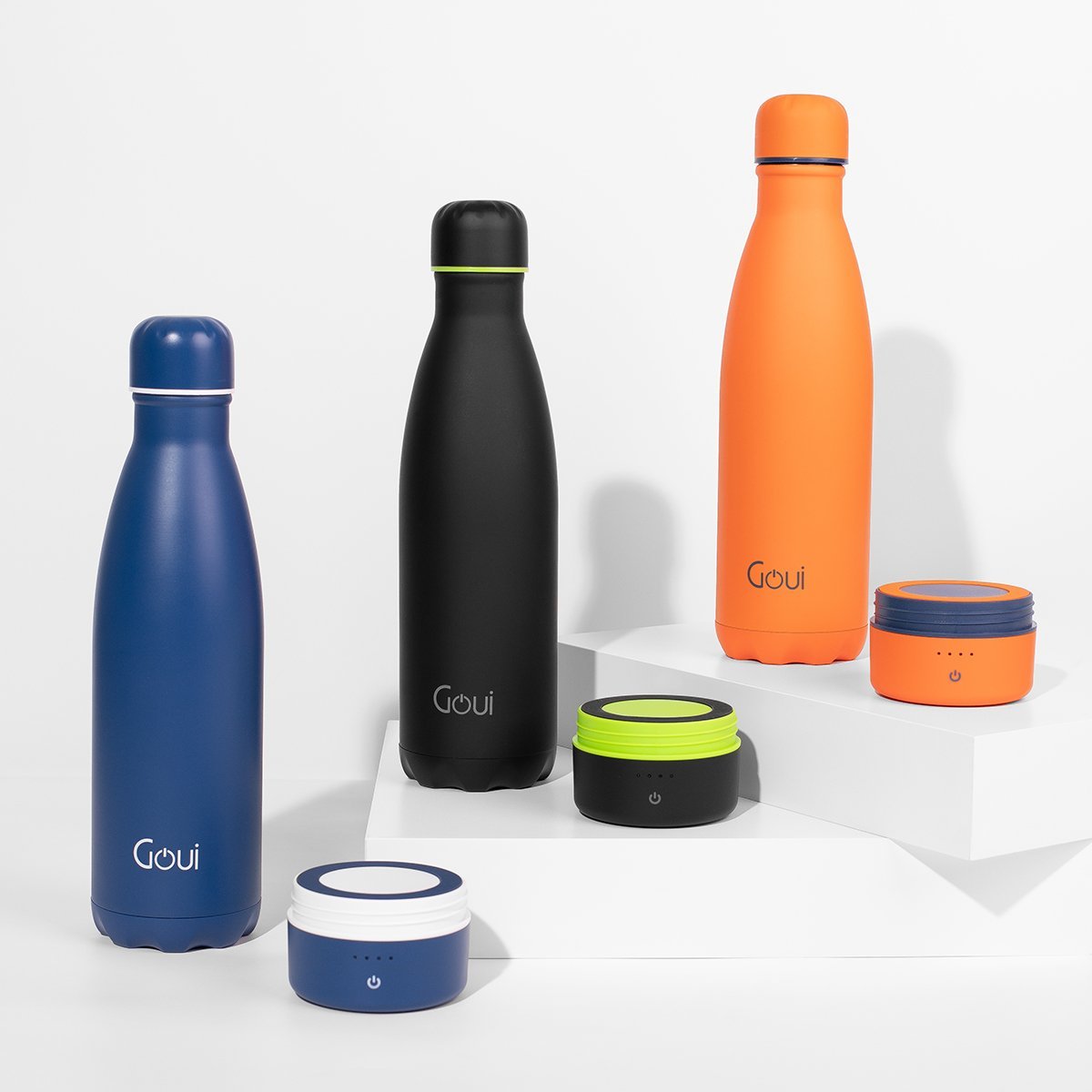 GOUI Loch Bottle Wireless Power Bank 6000mAh – Portable Bottle Design Multiple colors
