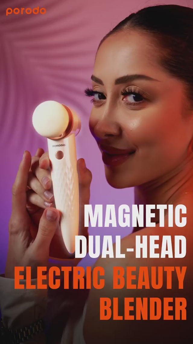 Porodo Magnetic Dual-Head Electric Beauty Blender-9