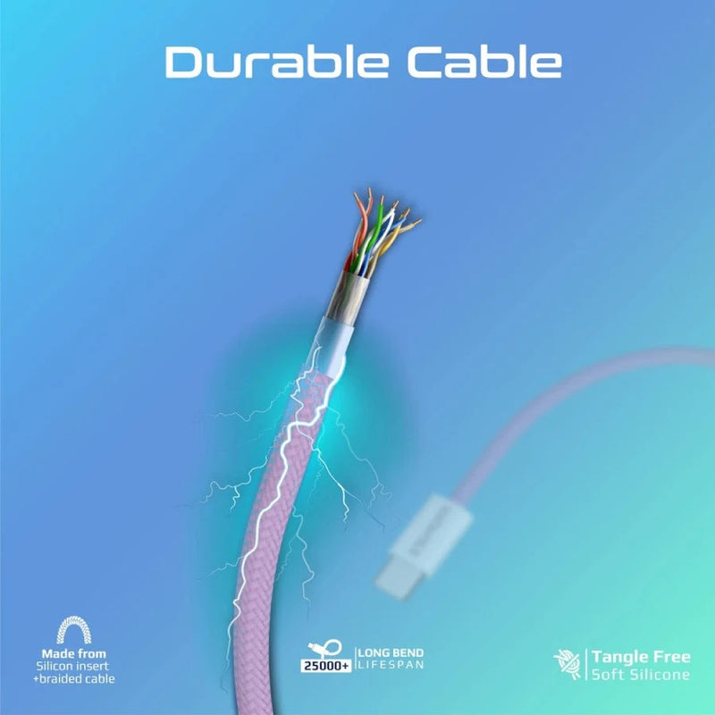 كابل EcoLine-Ci120. 27W PD USB-C إلى Lightning بطول 120 سم-8