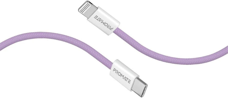 كابل EcoLine-Ci120. 27W PD USB-C إلى Lightning بطول 120 سم-2