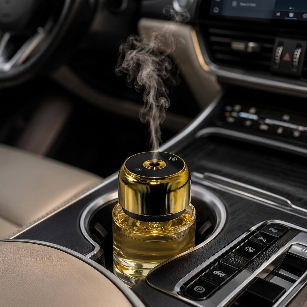 معطر سيارة ذكي بتقنية النانو لنشر العطر