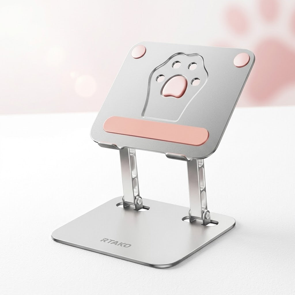 RTAKO L49 Cute Claw Carbon Steel Laptop Stand-1