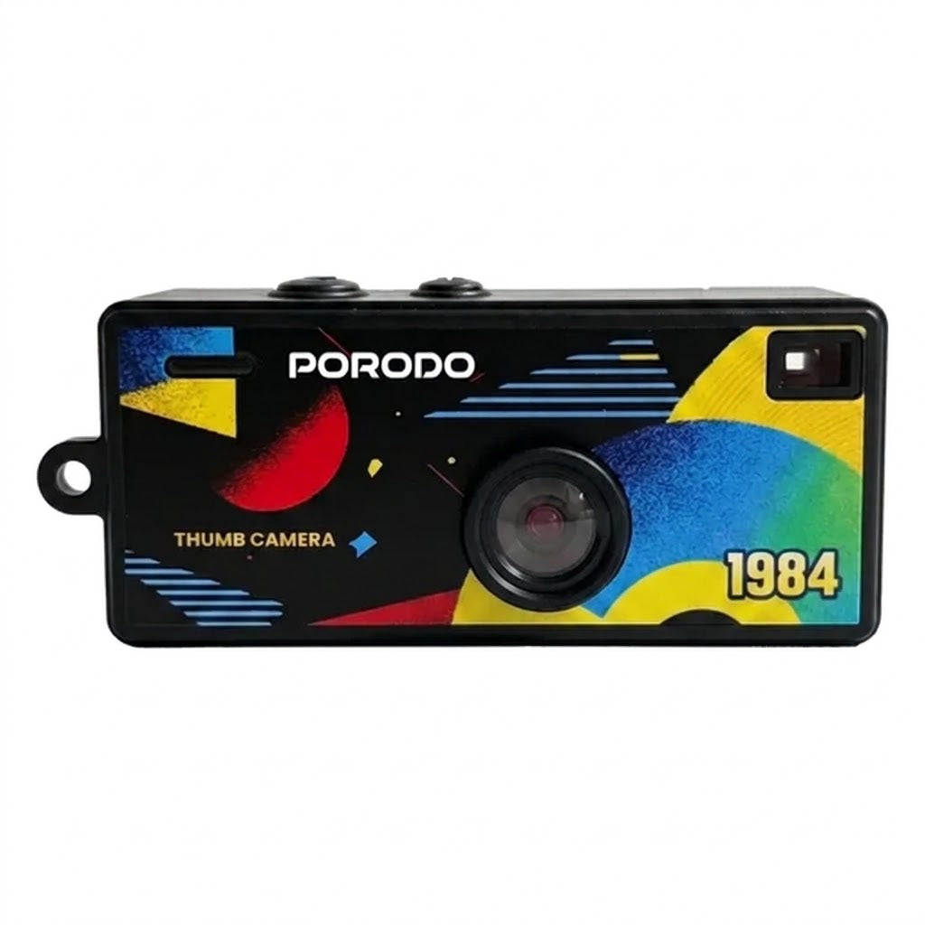 Porodo Lifestyle Memo Thumb-Sized Digital Camera with TF Card Support BLACK
