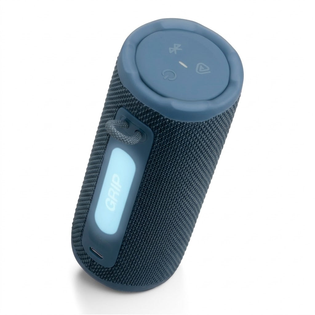 JBL Grip | مكبر صوت بلوتوث مدمج بصوت JBL Pro الجريء وإضاءة محيطية