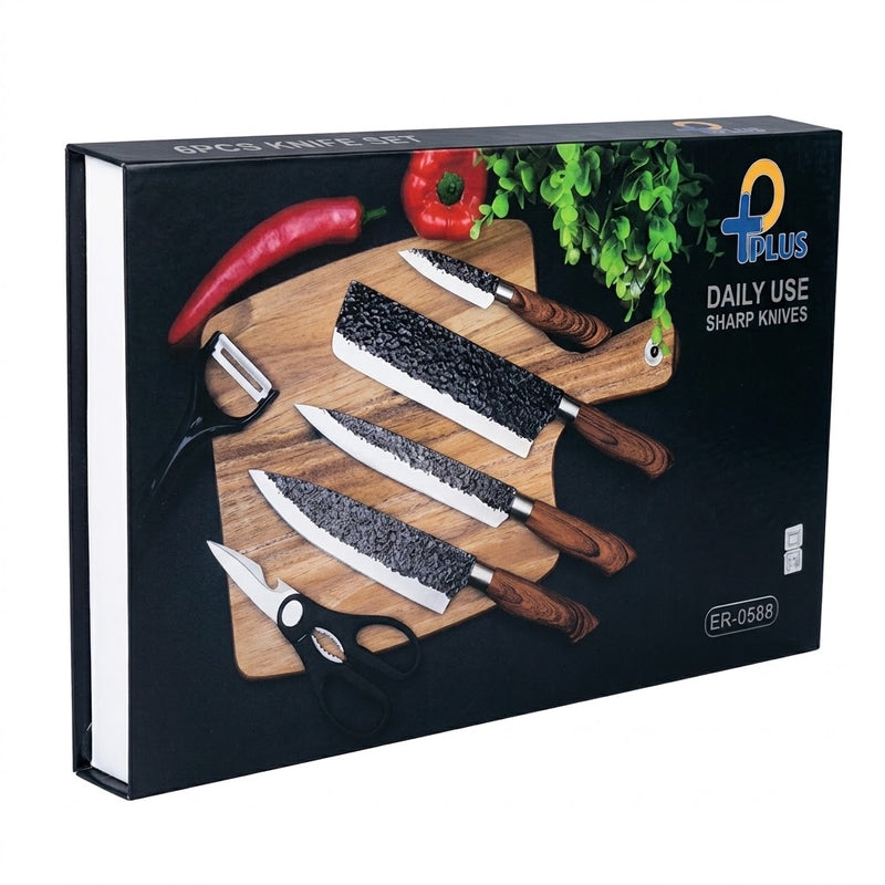 PLUS DAILY USE SHARO KNIVES 6PCS XL-985-1