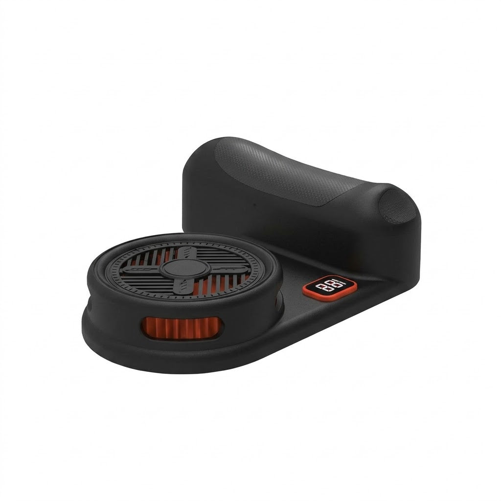 Porodo Gaming ArcticChill Magnetic Phone Cooler with 5000mAh Battery – Black & Orange