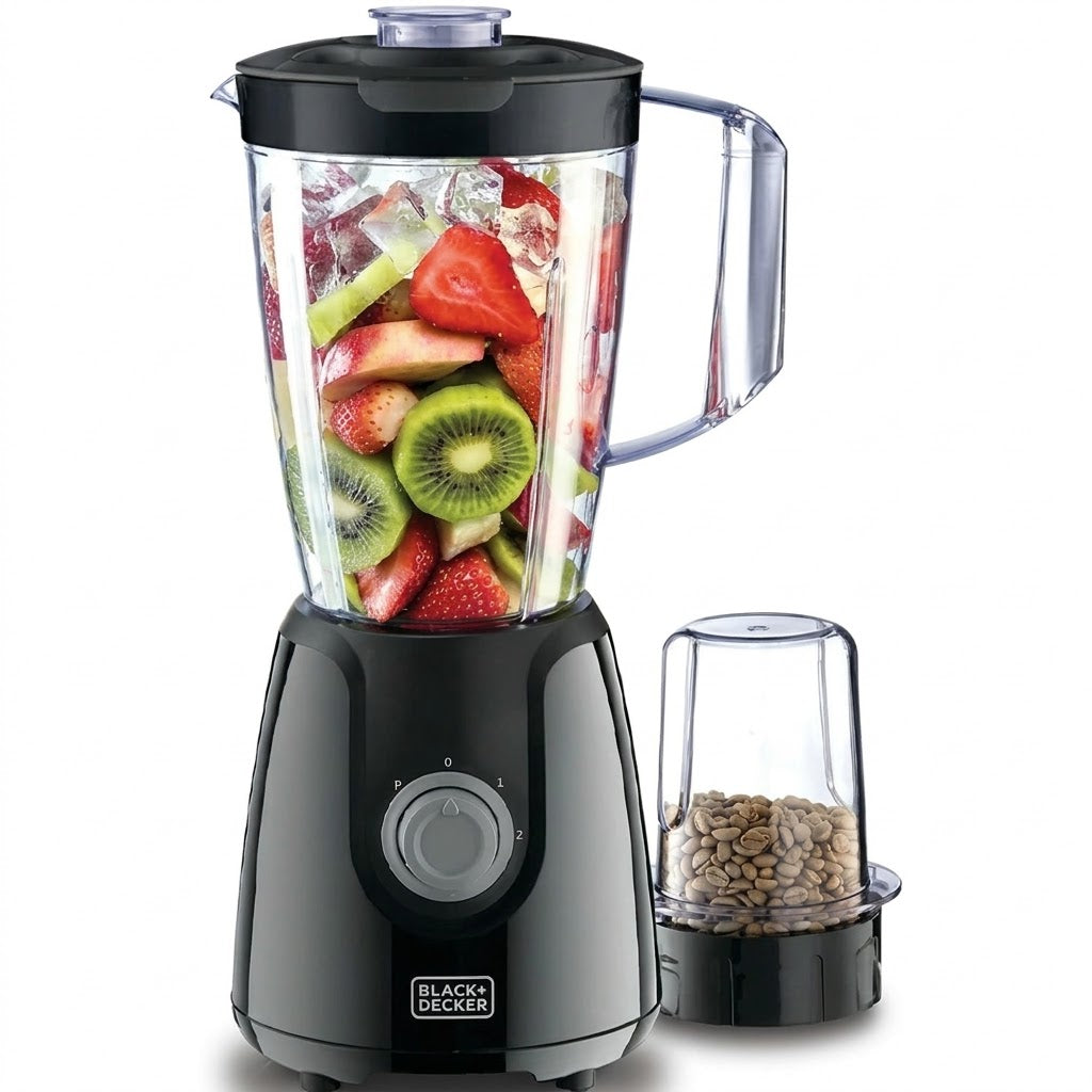 Black&Decker Blender With Grinder Mill 400 W BX4130-B5 Black