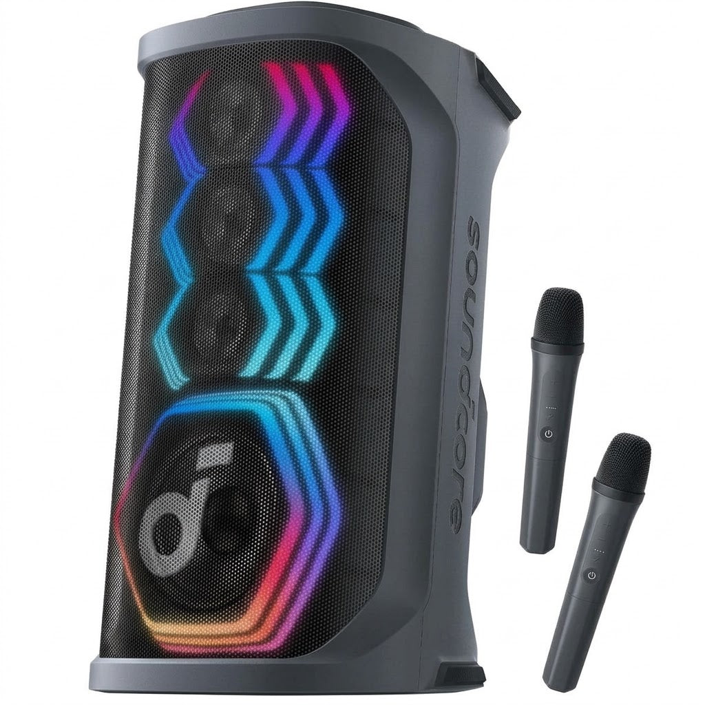 Soundcore Rave 3s Ai Wireless Party Speaker With Wireless Microphones